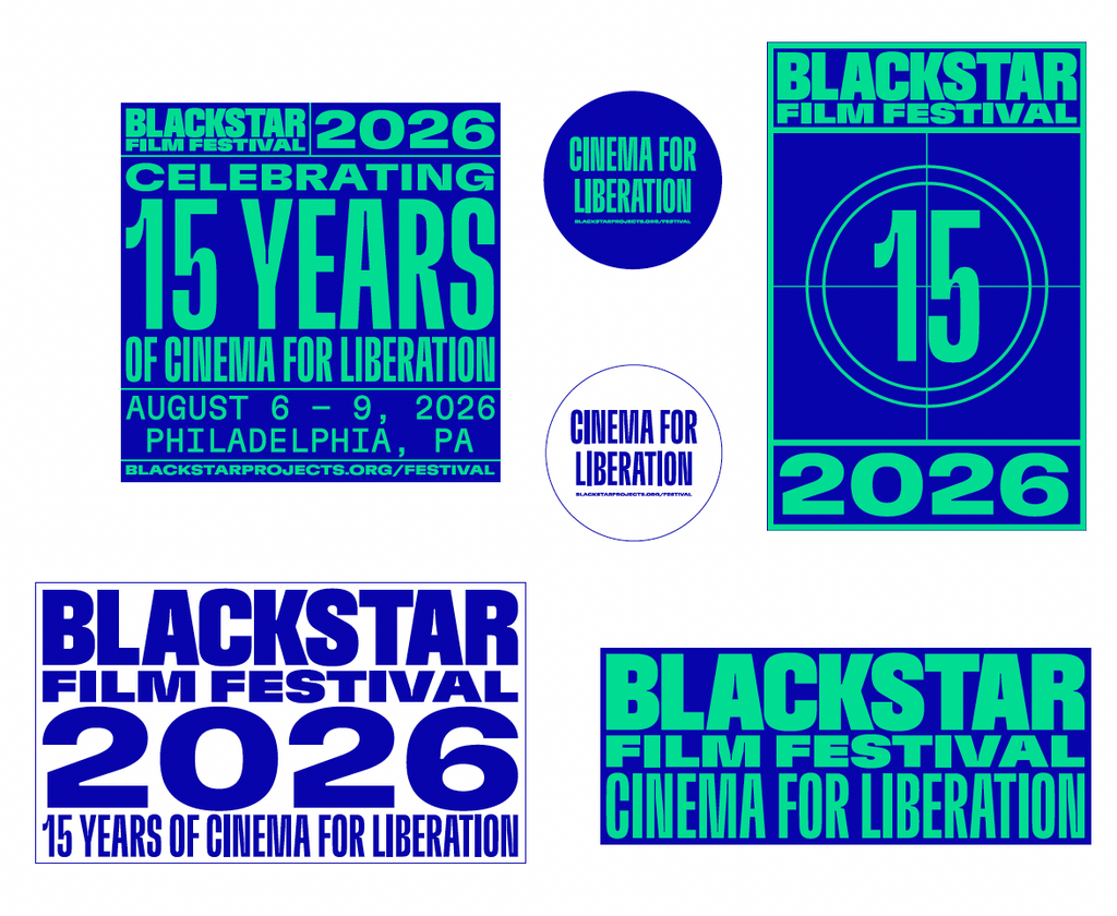 15th BlackStar Film Festival Sticker Pack